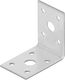 Kotarbau Raft De Colț Robust Din Oțel Inoxidabil Gri 50x50mm
