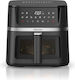 Rohnson Air Fryer with Double Removable Container 10lt Black R-28020