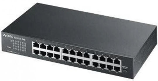 Zyx GS1100-24E Unmanaged L2 Switch with 24 Gigabit (1Gbps) Ethernet Ports