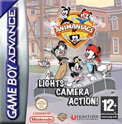 Animaniacs Lights, Camera, Action! Game Boy Advance Game (Used) Animaniacs Lights, Camera, Action! Game Boy Advance Game (Used)