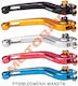Einstellbare Motorradhebel Bremse Puig Honda Cb 500 F 16 Farben