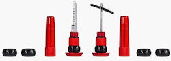 Kit de Reparare a Panaurilor pentru Anvelope Muc-Off Stealth Tubeless Plug Puncture Roșu 20297