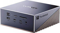 Ugreen Revodok Maxidok Thunderbolt 5 Dockingstation mit DisplayPort 4K PowerDelivery Ethernet und Verbindung 2 Monitore Grau Ugreen Revodok Maxidok Thunderbolt 5 Dockingstation mit DisplayPort 4K PowerDelivery Ethernet und Verbindung 2 Monitore Grau