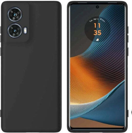 Заден капак от силикон Черен (Motorola Edge 50 Fusion)