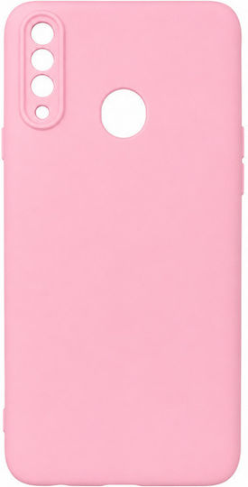 Leewello Back Cover Σιλικόνης Ροζ (Galaxy A20s)