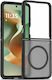 Techsuit Purefrost Back Cover Σιλικόνης Μαύρο (Motorola Razr 60 / Razr 70)
