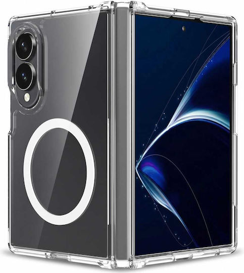 Tech-Protect Flexair Hybrid Back Cover Silicone / Plastic Transparent (Galaxy Z Fold 8)