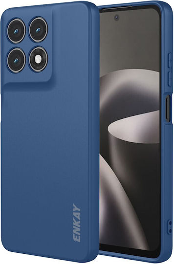 Enkay Liquid Back Cover Σιλικόνης Μπλε (Moto G47)
