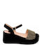 Women's Black Summer Platforms SI-6973-26PL-Black