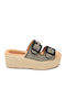 Women's Black Summer Platforms SI-9707-26FL-BLACK
