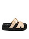 Summer Women's Beige Platforms SI-1140-26FL-BEIGE