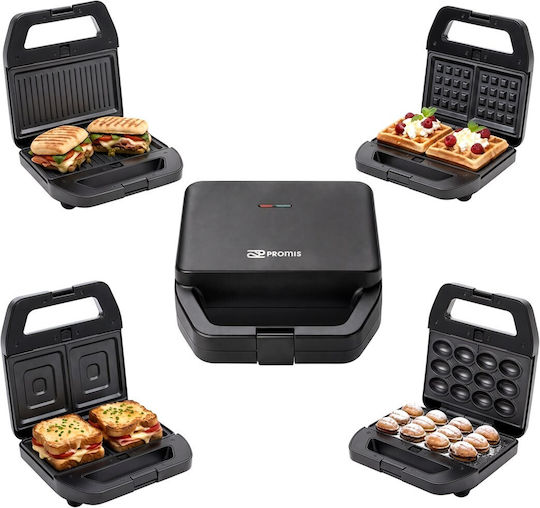 Promis Sandwich Maker Grill with Removable Plates 750W