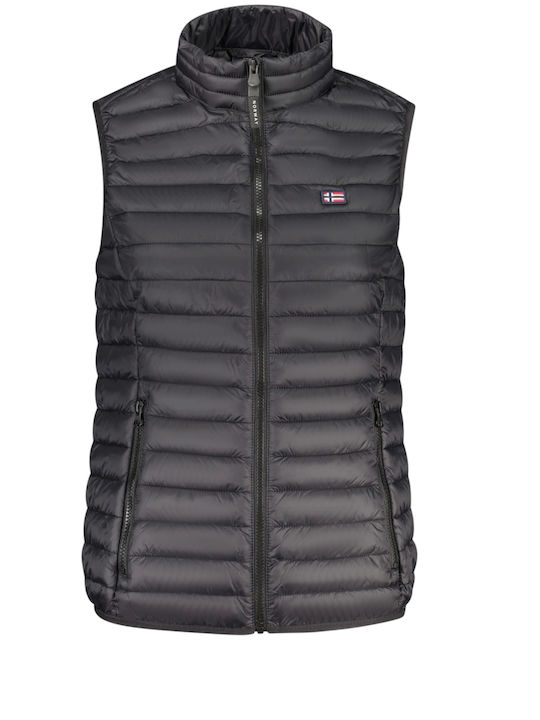 Women's Sleeveless Sports Jacket Black