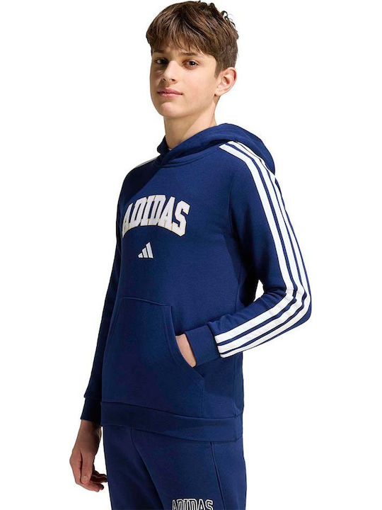 adidas Kinder-Sweatshirt mit Blauer Kapuze Coll...