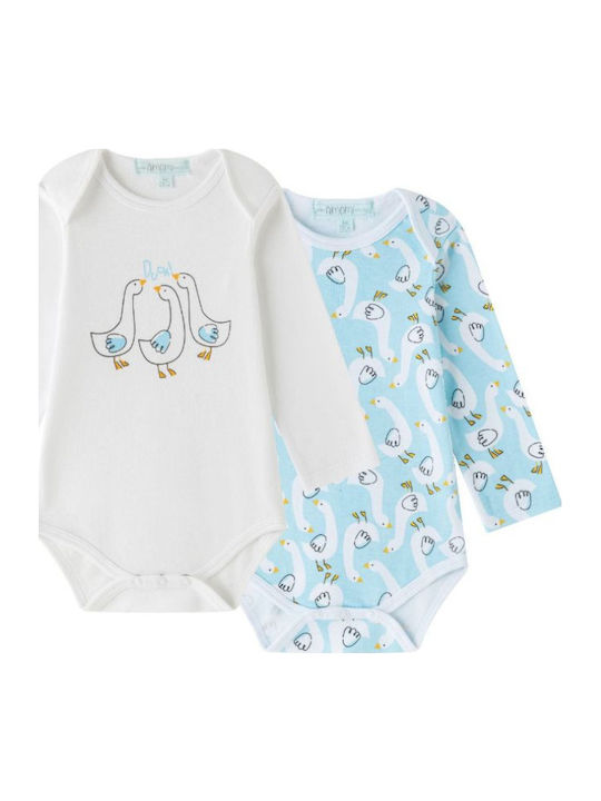 Amomi Σετ Φορμάκια Light Blue/ White