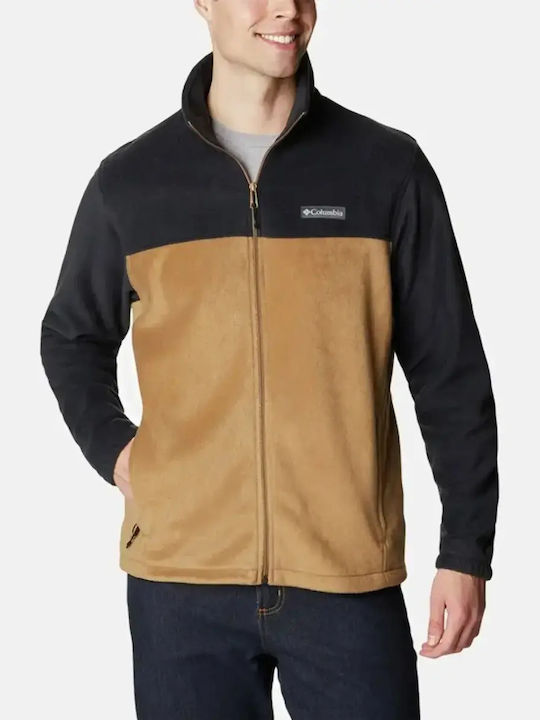 Columbia Steens Ανδρική Ζακέτα Fleece Καφε/μαυρο