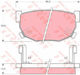 Trw Gdb368 Brake Pad Set Disc Brake