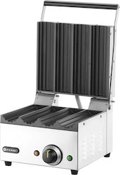 Ready Commercial Sandwich Maker with Smooth Surfaces with Ribbed Surfaces 1800W