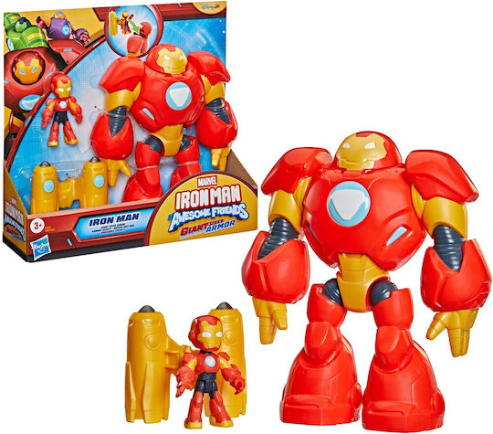 Hasbro Disneyjr Marvel Eisenmann & Seine Großartigen Freunde Riesige Rüstung Eisenmann Figur G3218