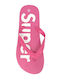 Flip-Flops In Fuchsia Colour