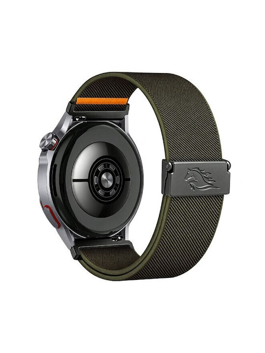 Λουράκι Mustang Fabric Series 22mm Xiaomi Watch 5 47mm Army Green
