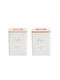 Oriana Ferelli Kitchen Trend Set of 2 Jars for Coffee / Sugar with Lid Metallic Brown 2pcs
