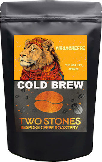 TwoStones Coffee Roasters Cafea Cold Brew Arabica Etiopia Yirgacheffe Măcinată 500gr