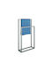 SteweHome Double Bathroom Towel Rack 40x80cm White