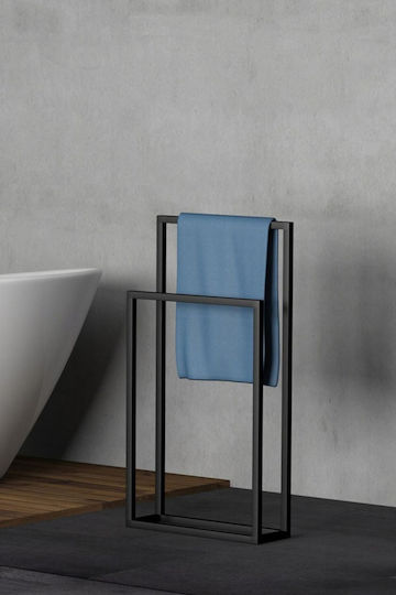 SteweHome Καλόγερος Μπάνιου Διπλός ​40x80cm Λευκός