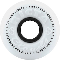 Ricta Wheels Uk Clouds 92a White Black 56 Mm White Black