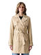 Damenmäntel Beige Camaridine