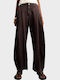 Women's Brown Jean Pants