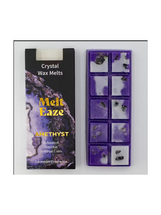 Lavender Amethyst Crystal Wax Melts 50gr Ancient Wisdom