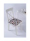 SteweHome Gartenstuhlkissen Grau Und Creme 40x40cm