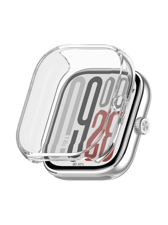 Full Cover Silicone Case in Transparent Colour for Xiaomi Redmi Watch 5 Esim / Watch 5 / Watch 4