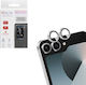 Volte-Tel Camera Protection Tempered Glass Silver for Samsung Z Flip 8 5g