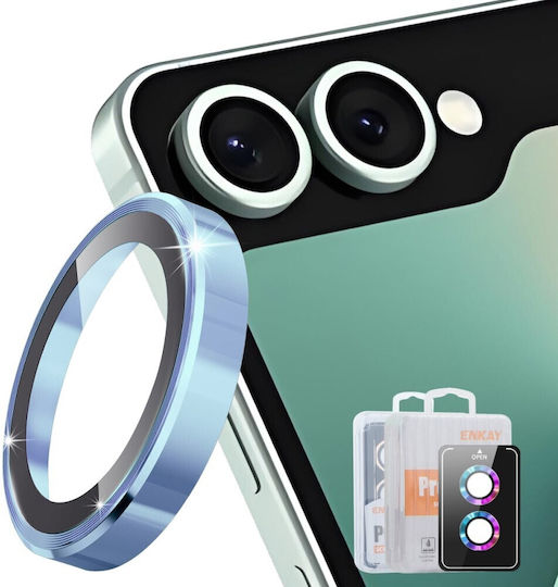 Enkay Camera Protection Tempered Glass Blue for Samsung Galaxy Z Flip8 5g