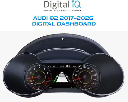 Digital Iq Dyl 922_dc 12.3in Digital Instrument Cluster Audi Q2 Mod 2017-2025 Hdmi Input