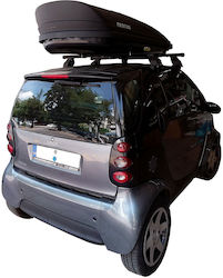 Menabo Kit Bars Legs Roof Rack Menabo Marathon 400lt Smart Fortwo 1999 2014 3 Pieces Mb.smart.07