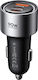 Mcdodo Car Charger 90W 3A with Ports 1xUSB 2xType-C with Type-C Cable Black Colour