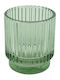 Atmosphera Kerzenhalter Glas in Grünem Farbe 7x8cm