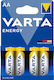 Varta Varta Energy Baterie alcalină AA 4 bucăți
