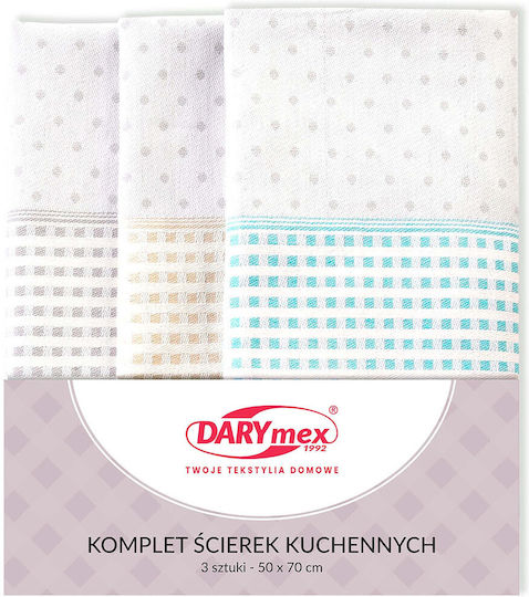 Darymex Prosop De Bucătărie Din 100% Bumbac 50x70cm 3 Bucăți