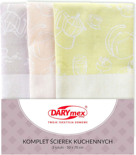 Darymex Prosop De Bucătărie Din 100% Bumbac 50x70cm 3 Bucăți