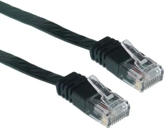 Spacer U/UTP Cat.5e (Gigabit) Cablu De Rețea Ethernet 5m Negru