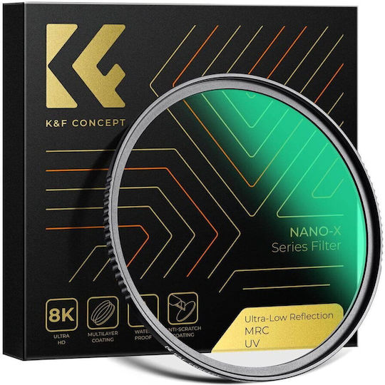K&F Concept Nano-x Filtru UV / HD / Clear Cu Diametrul De 95mm Pentru Obiective Fotografice
