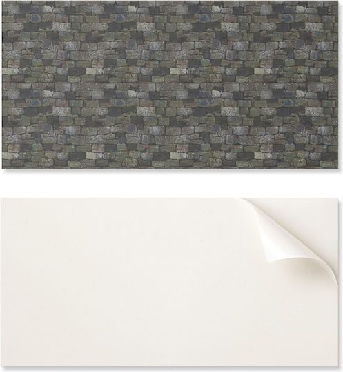Self-Adhesive Decoration Graphics Office Or Study Wall Design Bricks 120x60 Cm