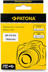 Patona Patona Sony NP-F970D Baterie 7800mAh Li-ion 7.4V USB-C USB-A 1390m