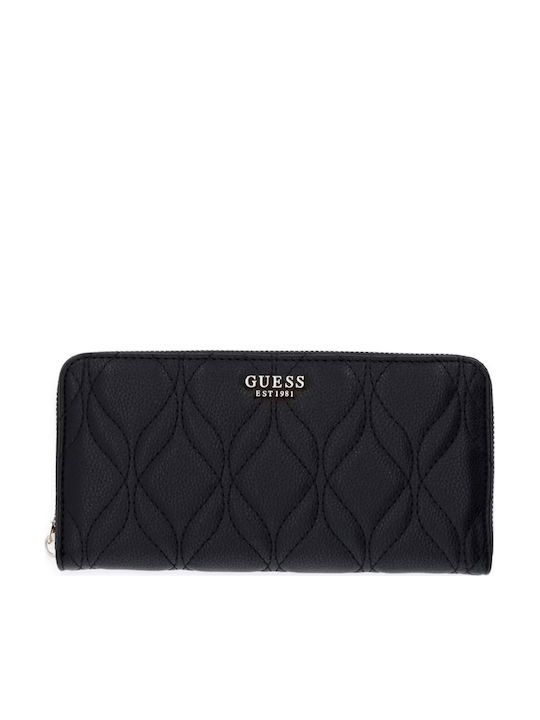 Guess Wallet Γυναικείο Πορτοφόλι Μαύρο SWQG9733146-BLA