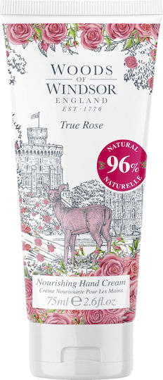 Woods Of Windsor True Rose Cremă De Mâini Reconstrucție 75ml